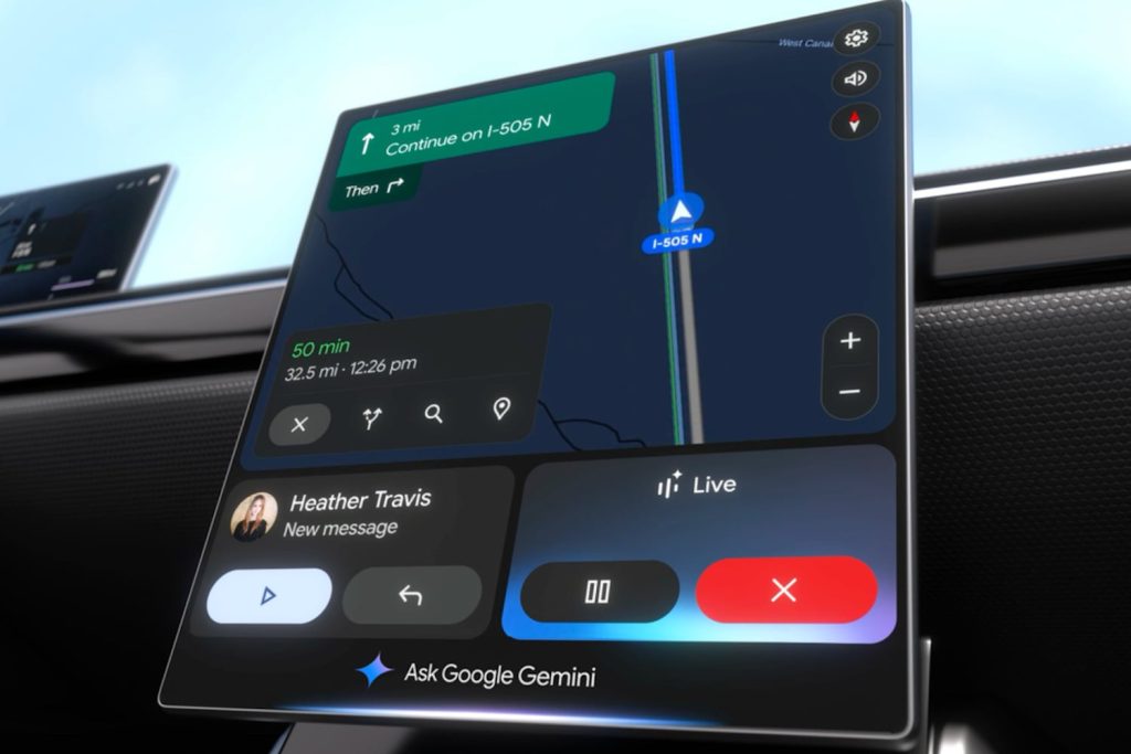 Android Auto Gemini