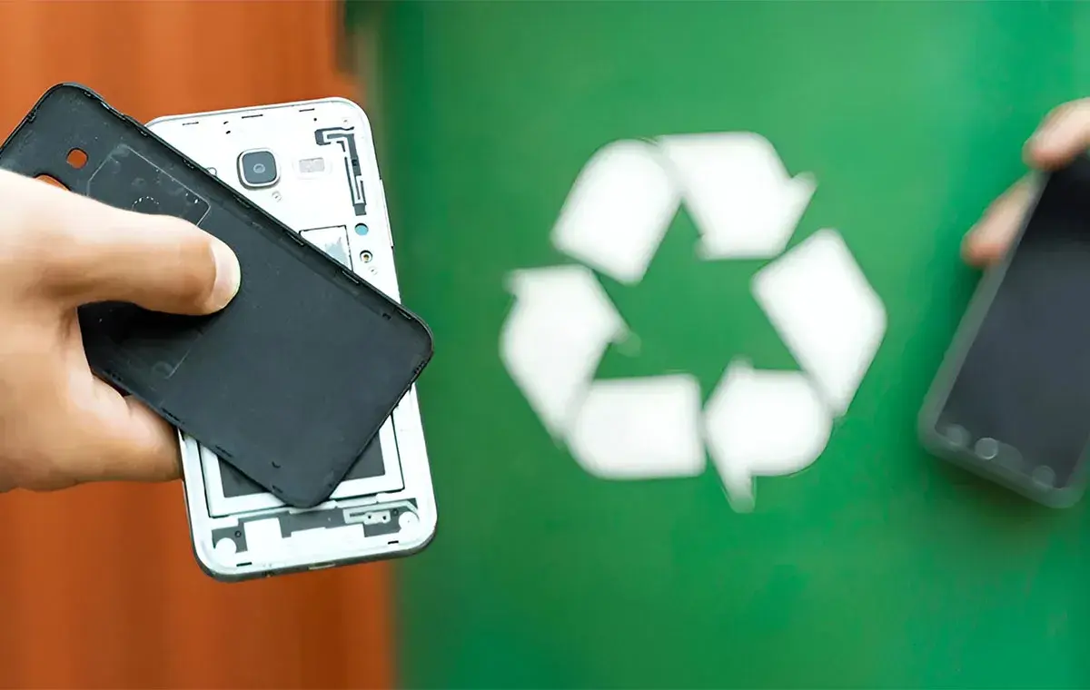 گوشی هوشمند ساخته شده از مواد بازیافتی