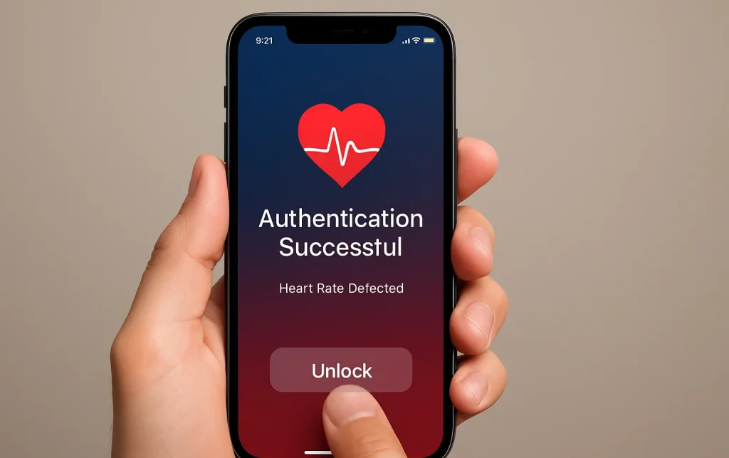 وقتی ضربان قلب شما جایگزین فیس‌آیدی می‌شود