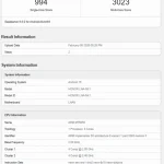 آنر ۶۰۰ لایت با تراشه جدید مدیاتک و اندروید ۱۶ در میان دادهای بنچمارک گیک‌بنچ مشاهده شد