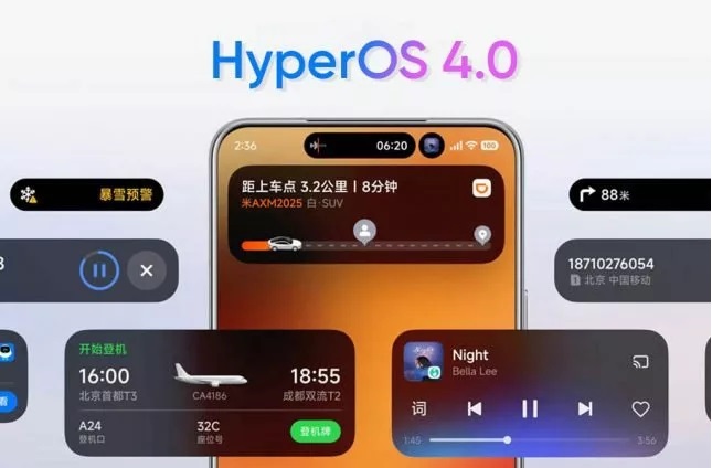 شیائومی رسماً آپدیت بتای HyperOS 4 را برای نخستین گروه از پرچمداران و تبلت‌های خود آغاز کرد